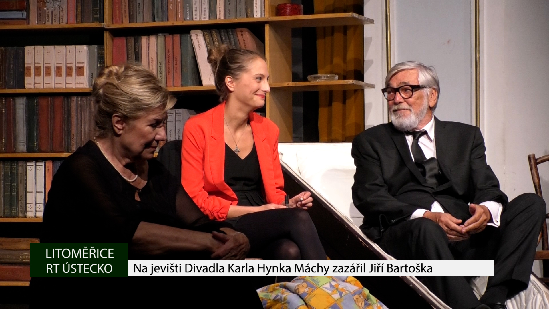 LITOMĚŘICE: Na jevišti Divadla Karla Hynka Máchy zazářil Jiří Bartoška