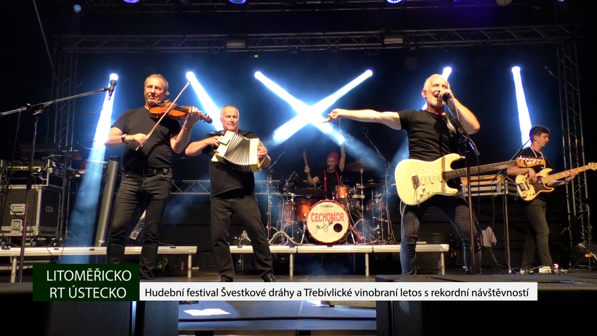 LITOMĚŘICKO: Hudební festival Švestkové dráhy a Třebívlické vinobraní letos s rekordní návštěvností