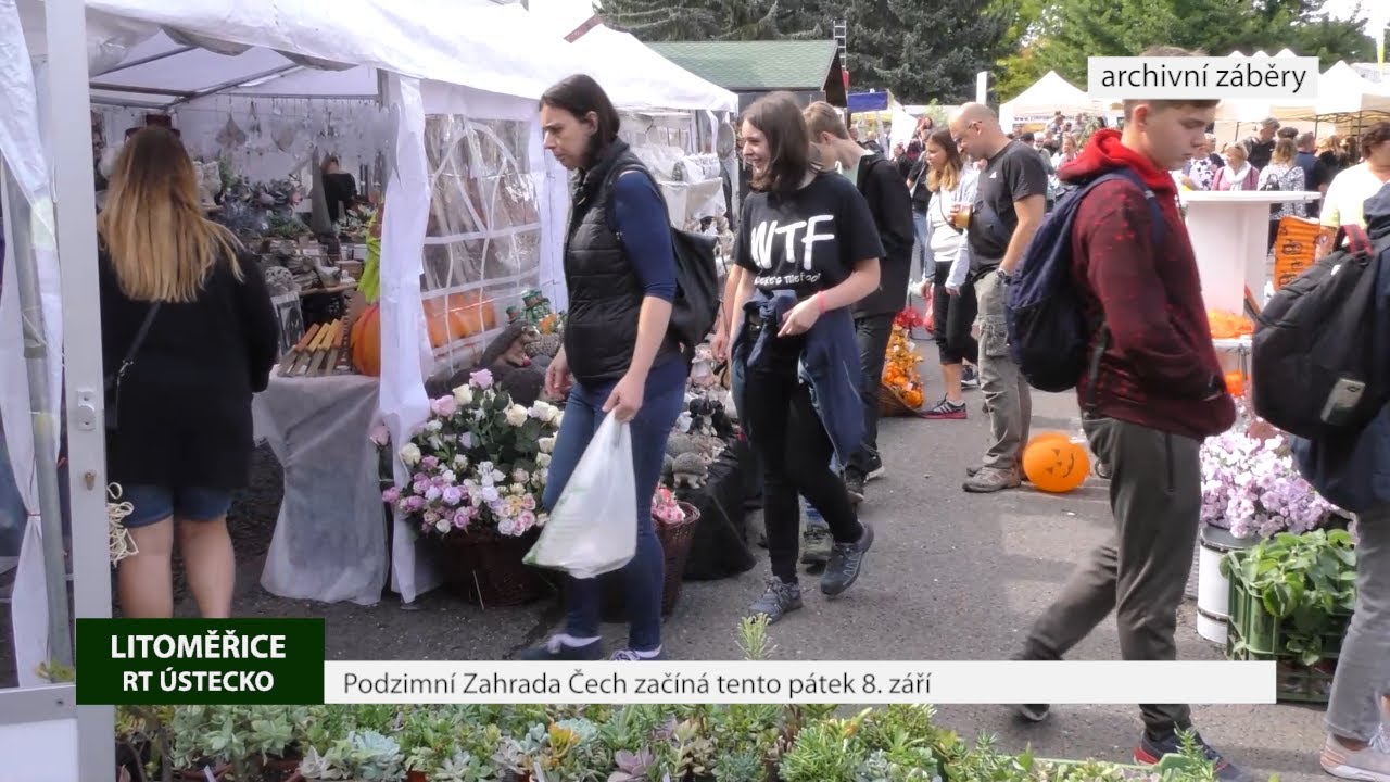 LITOMĚŘICE: Podzimní Zahrada Čech začíná tento pátek 8. září