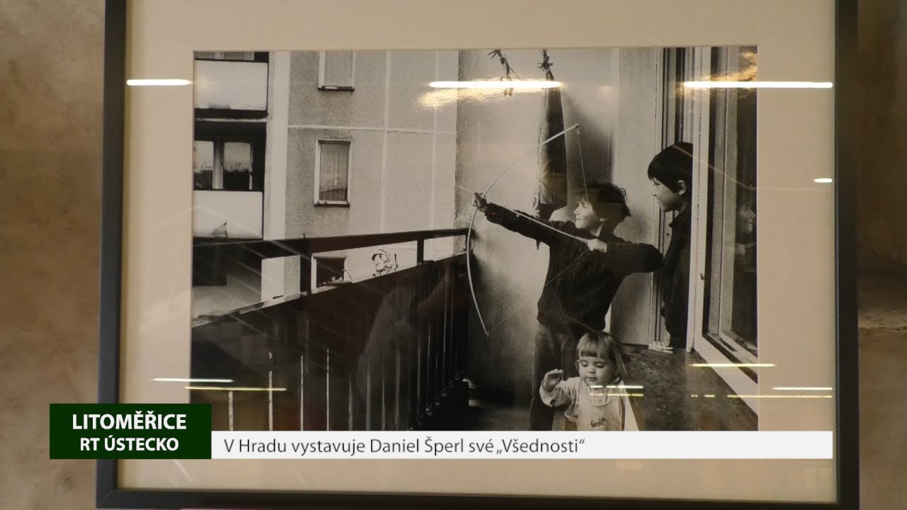 LITOMĚŘICE: V Hradu vystavuje Daniel Šperl své „Všednosti“