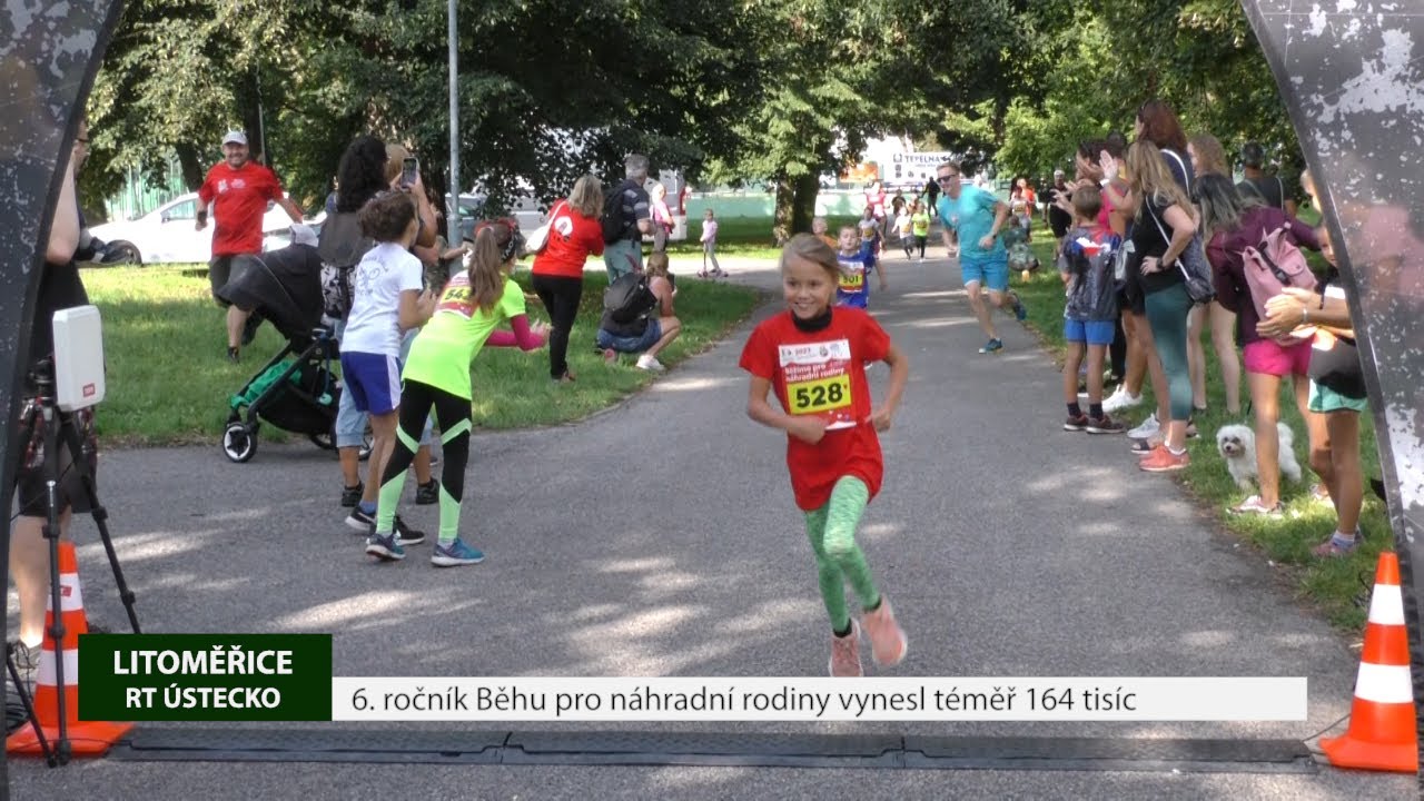 LITOMĚŘICE: 6. ročník Běhu pro náhradní rodiny vynesl téměř 164 tisíc
