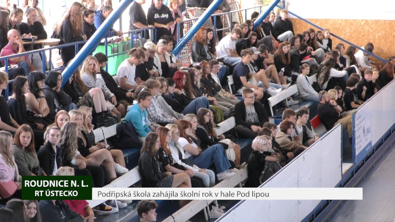 ROUDNICE N. L.: Podřipská škola zahájila školní rok v hale Pod lipou