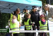 LITOMĚŘICE: Vzorní cyklisté dostávali na Střeleckém ostrově drobné dárky