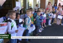 LITOMĚŘICE: Na ZŠ Havlíčkova letos nastoupilo 32 prvňáčků, od školy dostali dárky