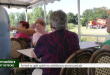 LITOMĚŘICE: Senioři se opět vydali na vyhlídkovou plavbu po Labi