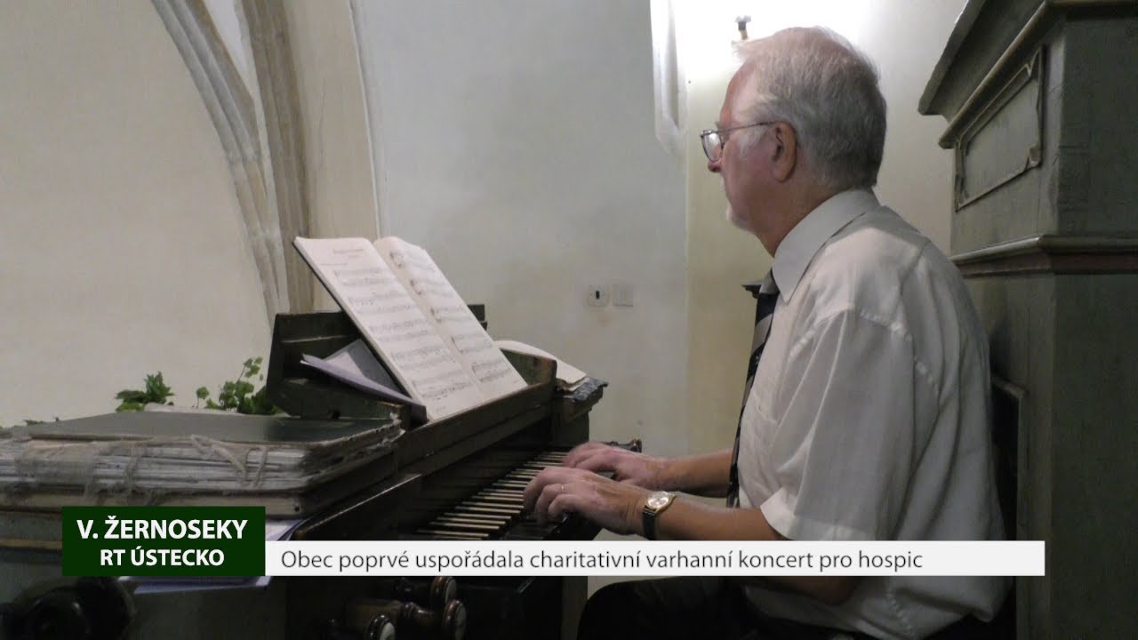 V. ŽERNOSEKY: Obec poprvé uspořádala charitativní varhanní koncert pro hospic