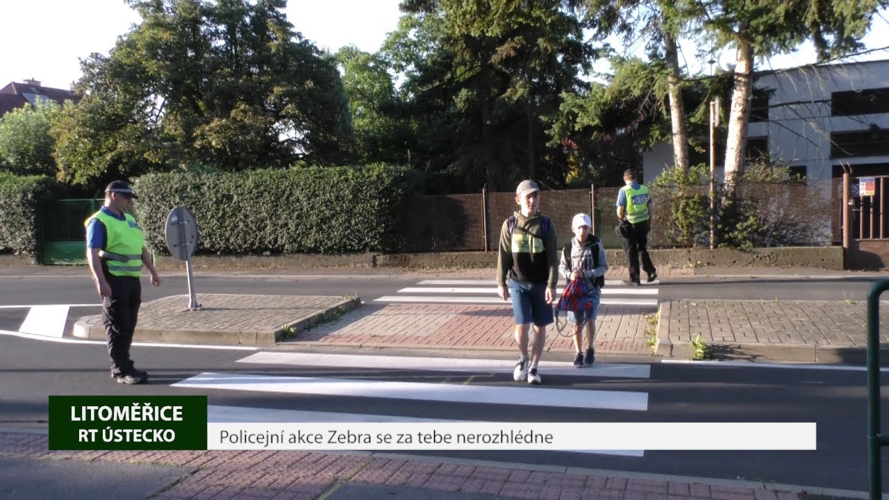 LITOMĚŘICE: Policejní akce Zebra se za tebe nerozhlédne