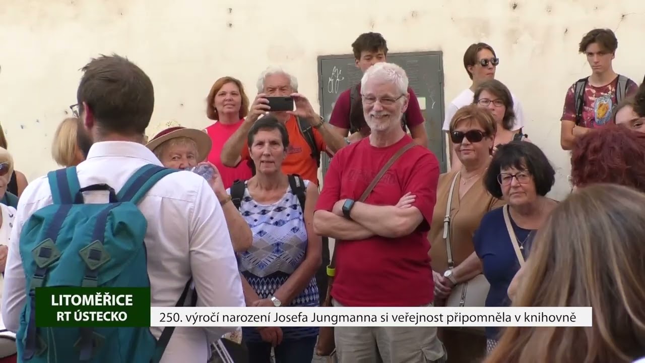 LITOMĚŘICE: 250. výročí narození Josefa Jungmanna si veřejnost připomněla v knihovně