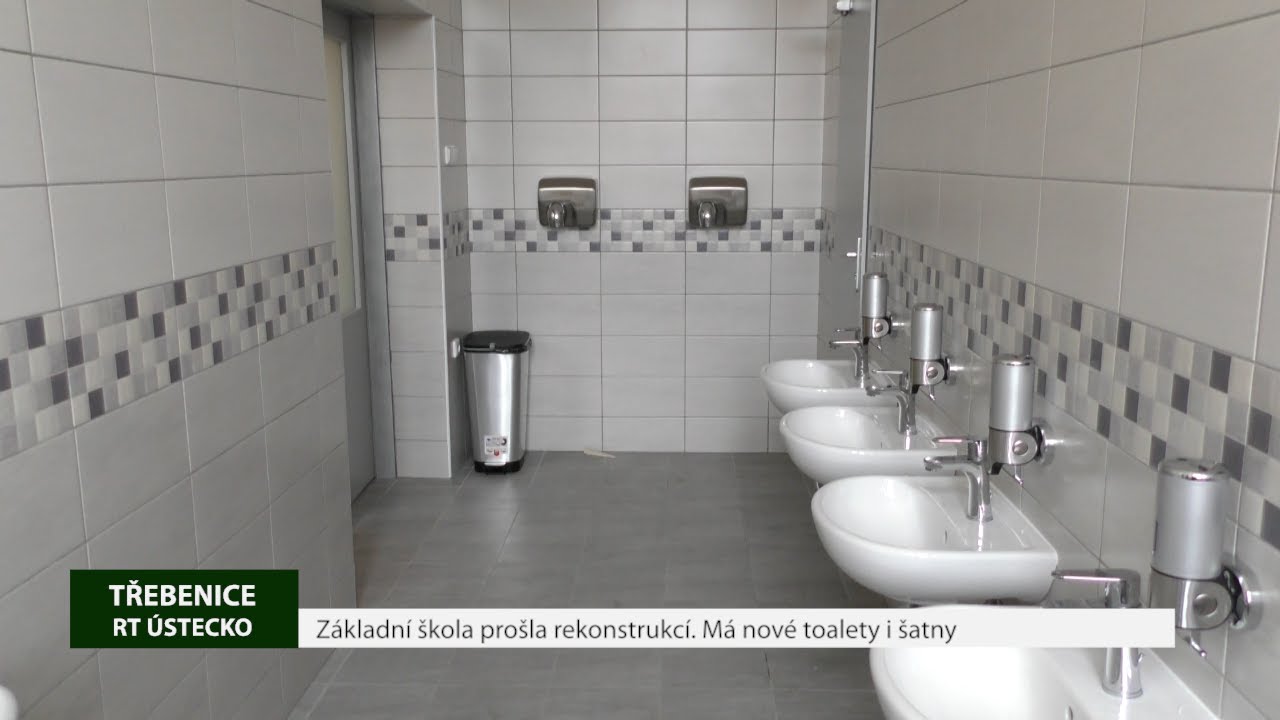TŘEBENICE: Základní škola prošla rekonstrukcí. Má nové toalety i šatny