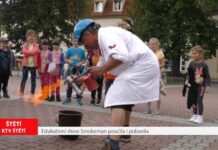 ŠTĚTÍ: Edukativní show Smokeman poučila i pobavila
