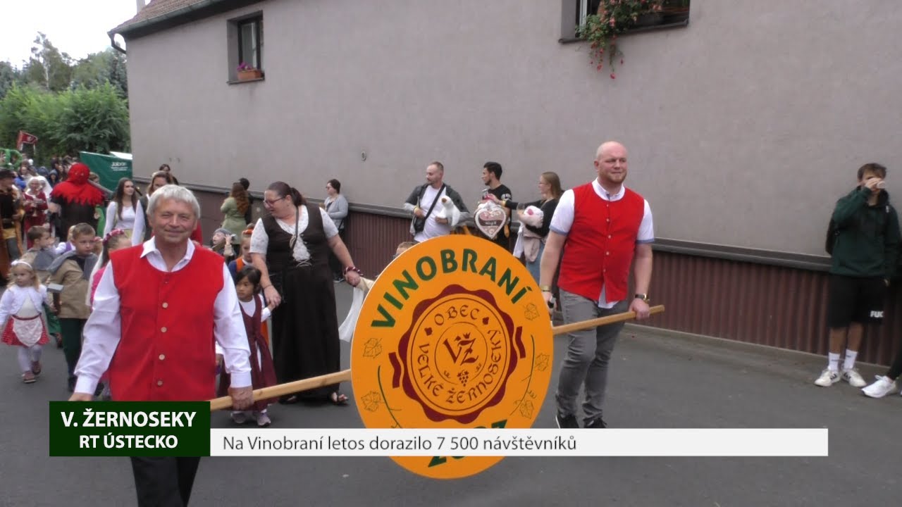 V. ŽERNOSEKY: Na Vinobraní letos dorazilo 7 500 návštěvníků