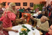 Klienti Domova na Dómském pahorku měli své vlastní vinobraní