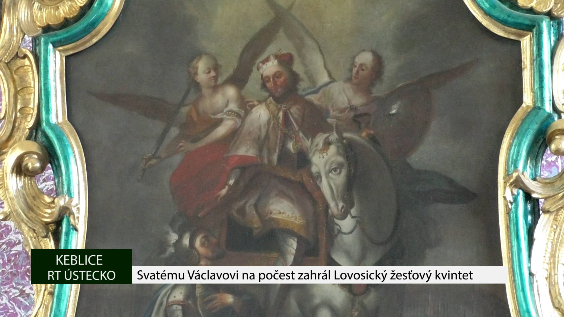 KEBLICE: Svatému Václavovi na počest zahrál Lovosický žesťový kvintet