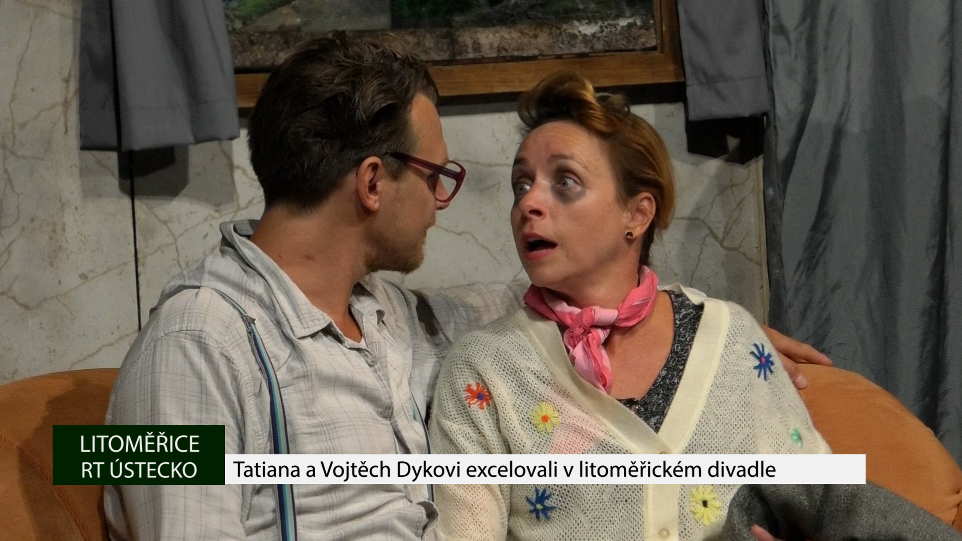 LITOMĚŘICE: Tatiana a Vojtěch Dykovi excelovali v litoměřickém divadle