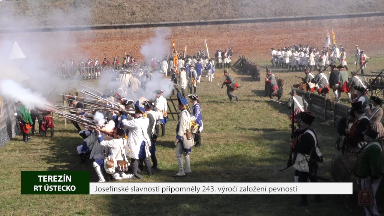 TEREZÍN: Josefínské slavnosti připomněly 243. výročí založení pevnosti