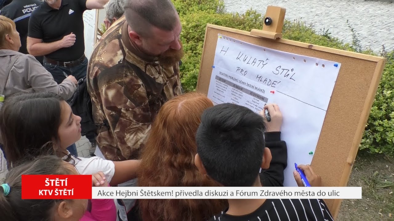 ŠTĚTÍ: Akce Hejbni Štětskem! přivedla diskuzi a Fórum Zdravého města do ulic ŠTĚTÍ: Akce Hejbni Štětskem! přivedla diskuzi a Fórum Zdravého města do ulic
