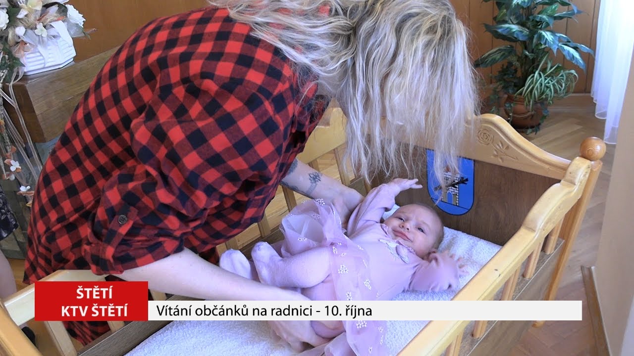 ŠTĚTÍ: Vítání občánků na radnici 10. 10. 2023 (reportáž + záznamy)
