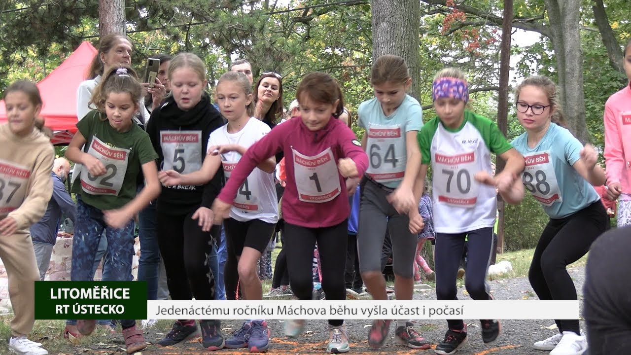 LITOMĚŘICE: Jedenáctému ročníku Máchova běhu vyšla účast i počasí