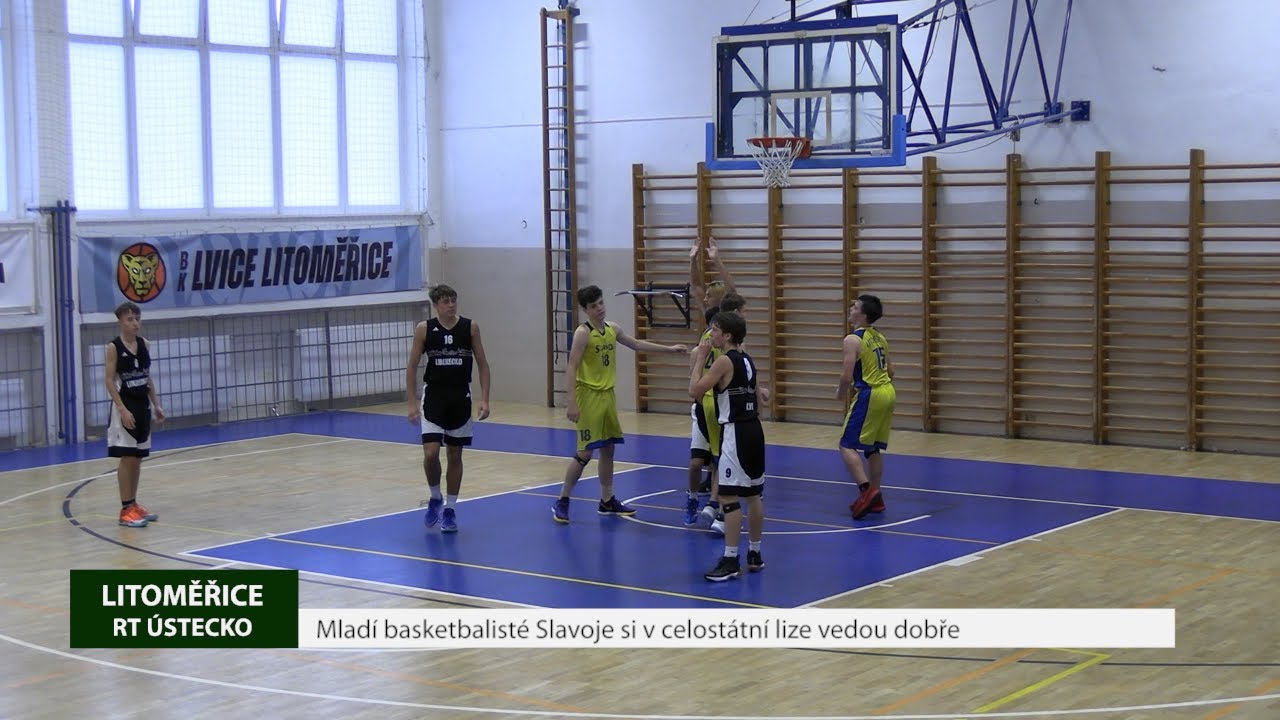 LITOMĚŘICE: Mladí basketbalisté Slavoje si v celostátní lize vedou dobře
