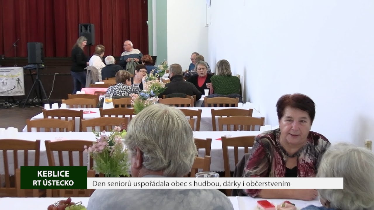 KEBLICE: Den seniorů uspořádala obec s hudbou, dárky i občerstvením
