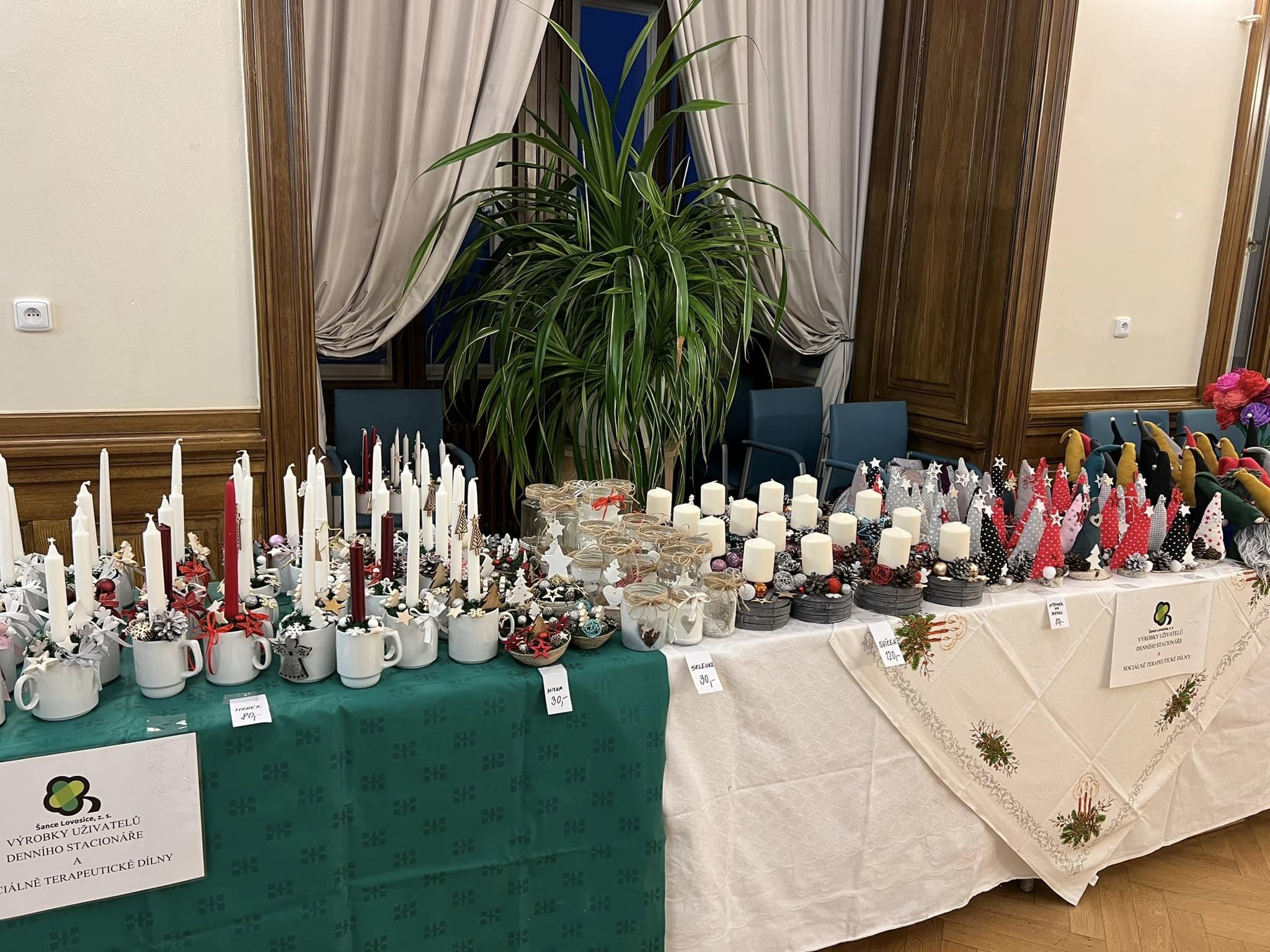 Vánoční výstava Šance Lovosice nabídne dekorace i drobné dárky