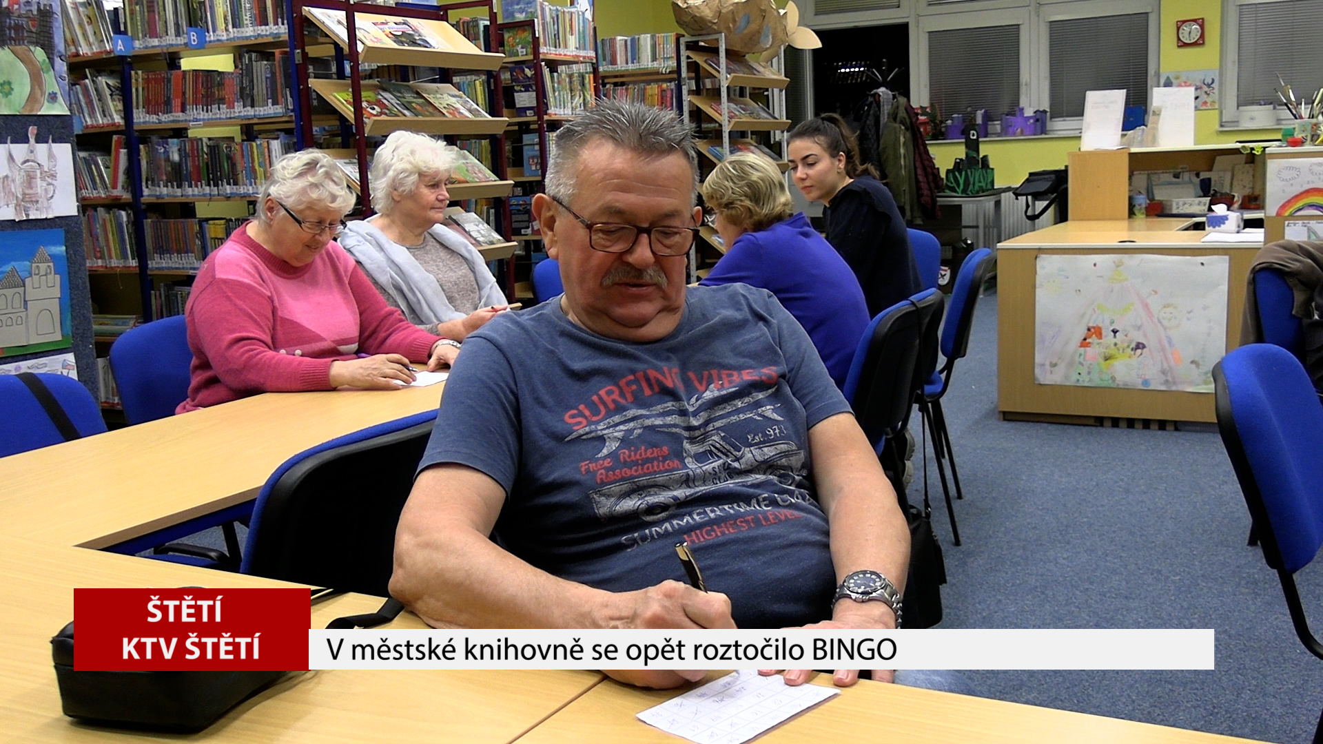 ŠTĚTÍ: V městské knihovně se opět roztočilo BINGO