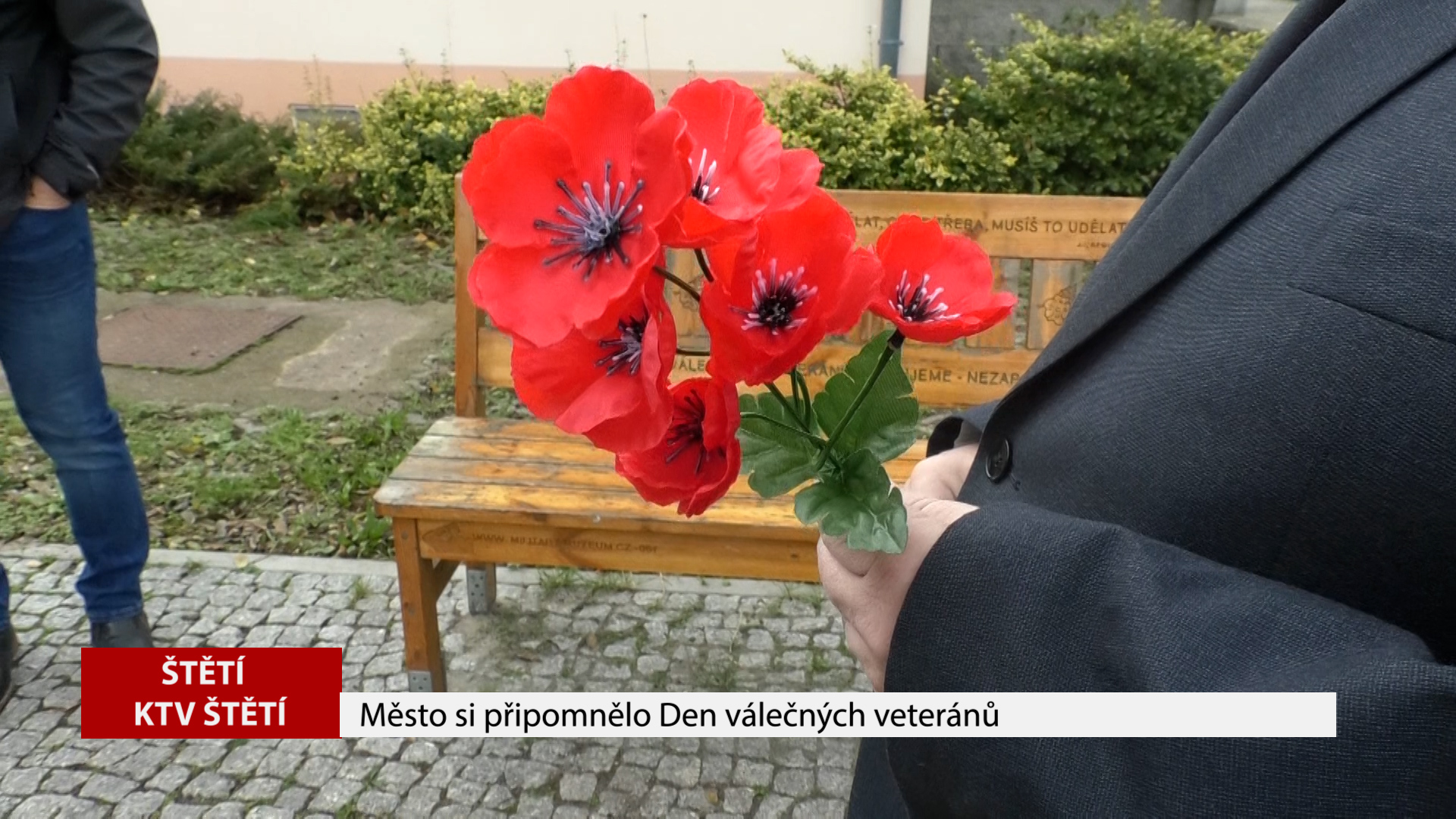 Štětí: Město si připomnělo Den válečných veteránů