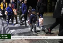 KŘEŠICE: Na lampionový průvod letos dorazilo více než 300 lidí