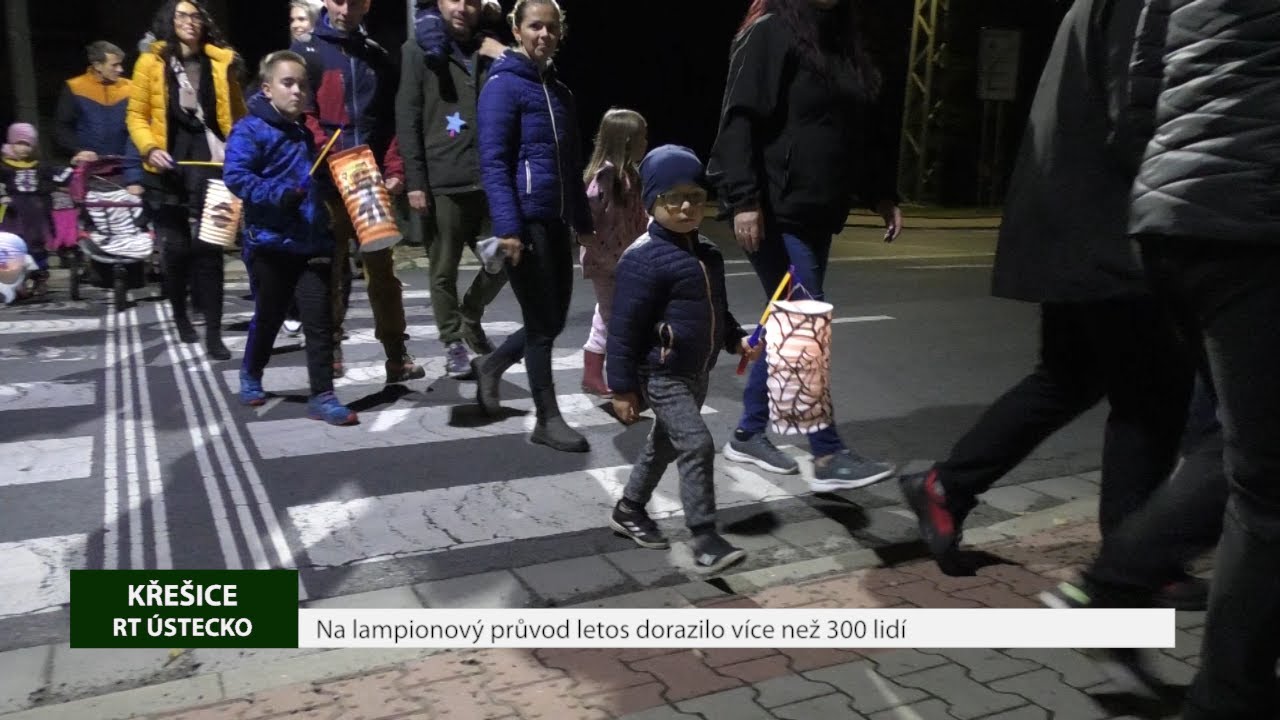KŘEŠICE: Na lampionový průvod letos dorazilo více než 300 lidí