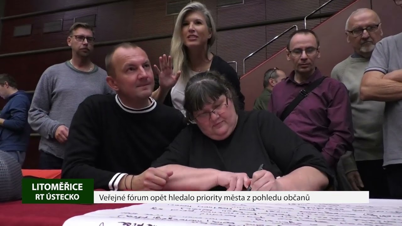 LITOMĚŘICE: Veřejné fórum opět hledalo priority města z pohledu občanů