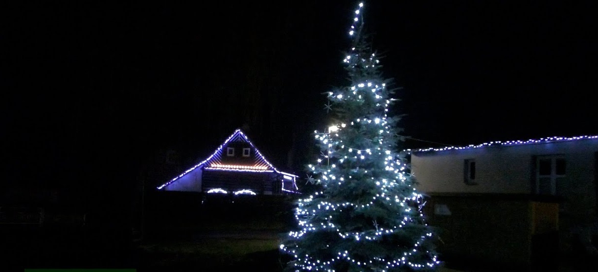 V Křešicích se vánoční strom rozsvítí tuto sobotu