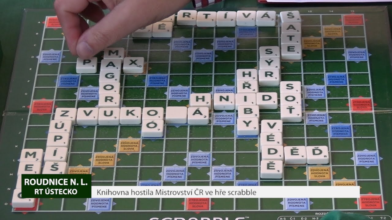 ROUDNICE N. L.: Knihovna hostila Mistrovství ČR ve hře scrabble