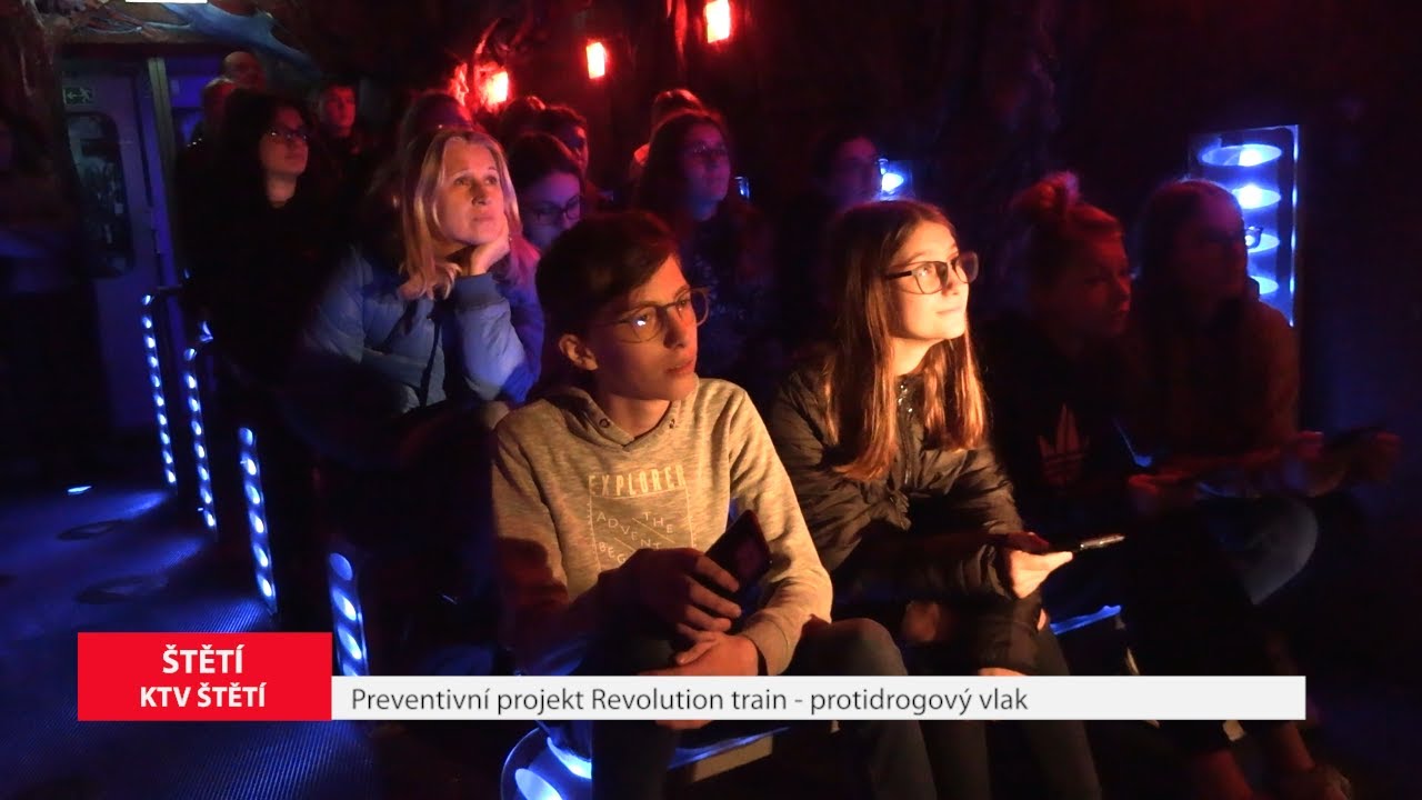 ŠTĚTÍ: Preventivní projekt Revolution train – protidrogový vlak