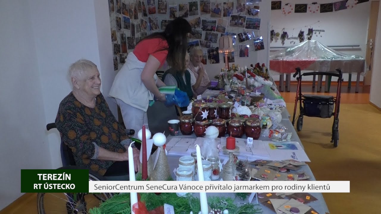 TEREZÍN: SeniorCentrum SeneCura Vánoce přivítalo jarmarkem pro rodiny klientů
