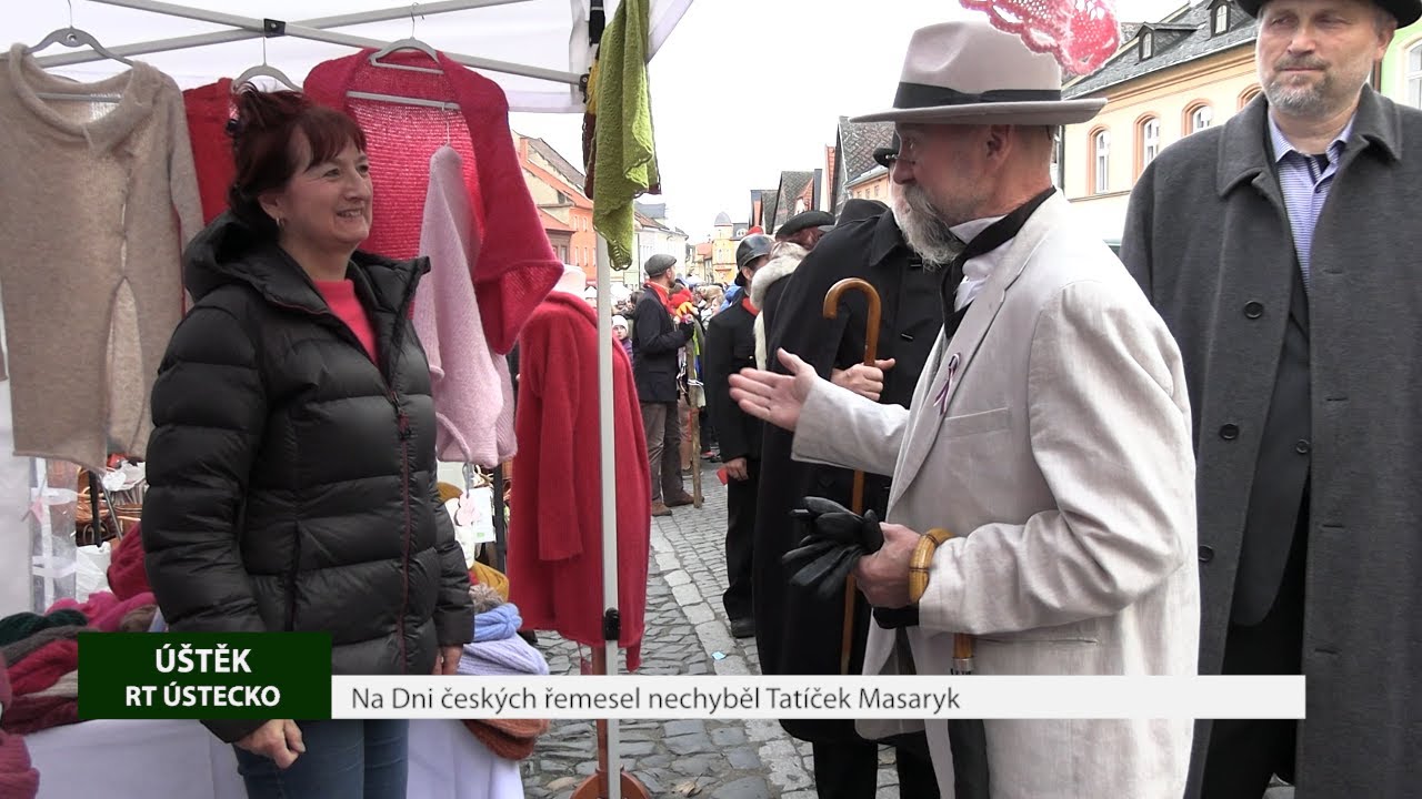 ÚŠTĚK: Na Dni českých řemesel nechyběl Tatíček Masaryk