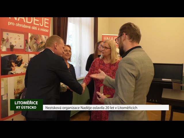 LITOMĚŘICE: Nezisková organizace Naděje oslavila 20 let v Litoměřicích