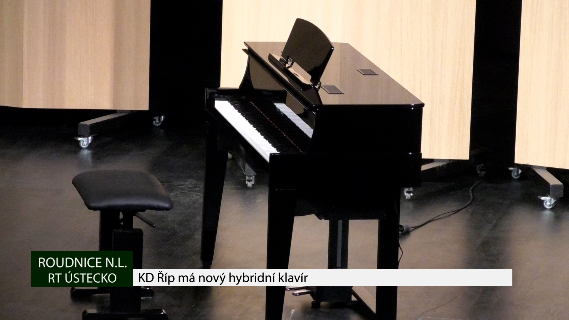 ROUDNICE N. L.: KD Říp má nový hybridní klavír