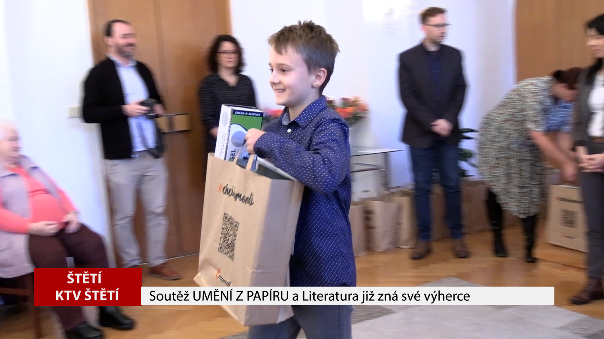 ŠTĚTÍ: Soutěž UMĚNÍ Z PAPÍRU a Literatura už zná své výherce