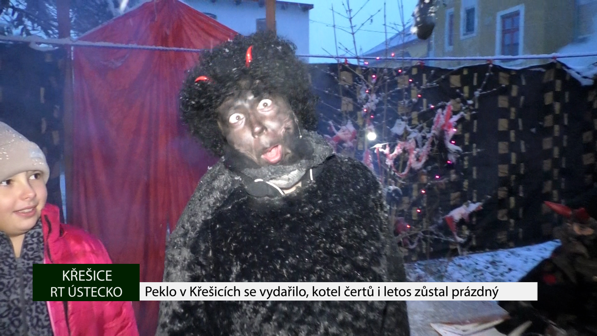 KŘEŠICE: Peklo v Křešicích se vydařilo, kotel čertů i letos zůstal prázdný