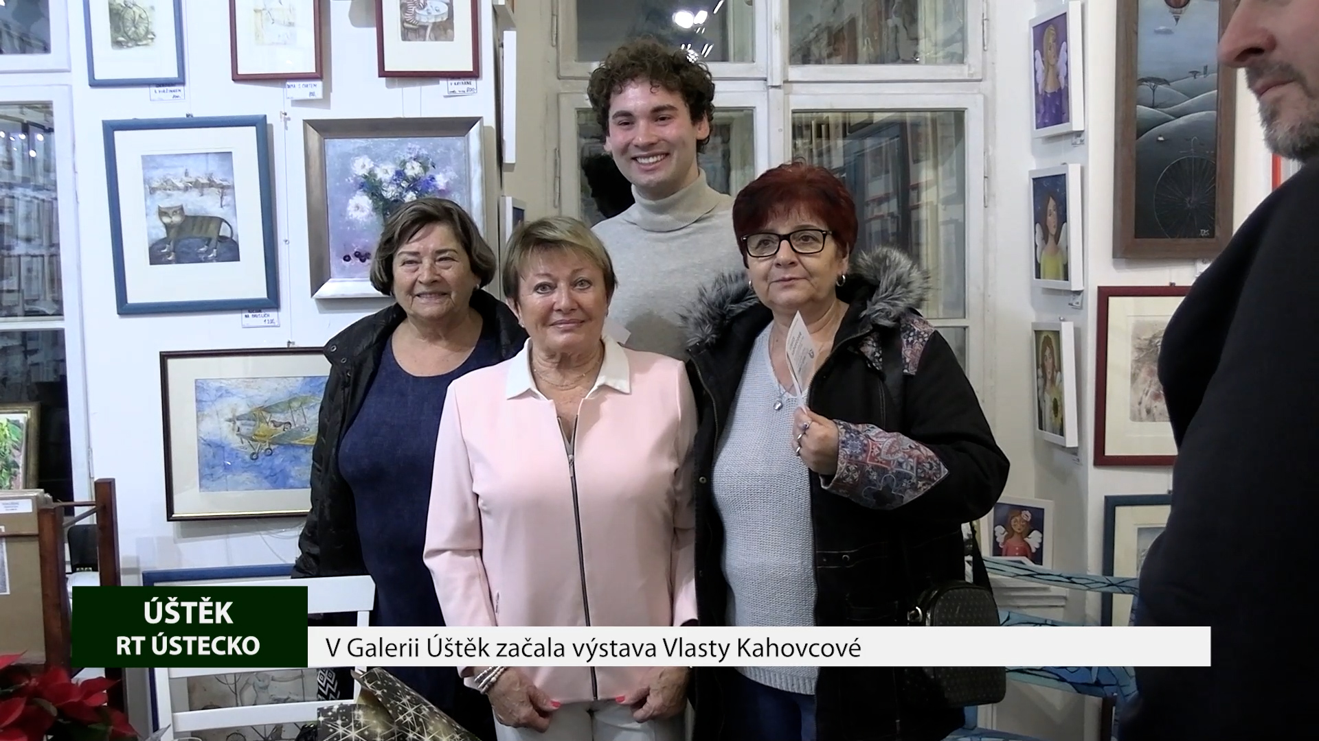 ÚŠTĚK: V Galerii Úštěk začala výstava Vlasty Kahovcové