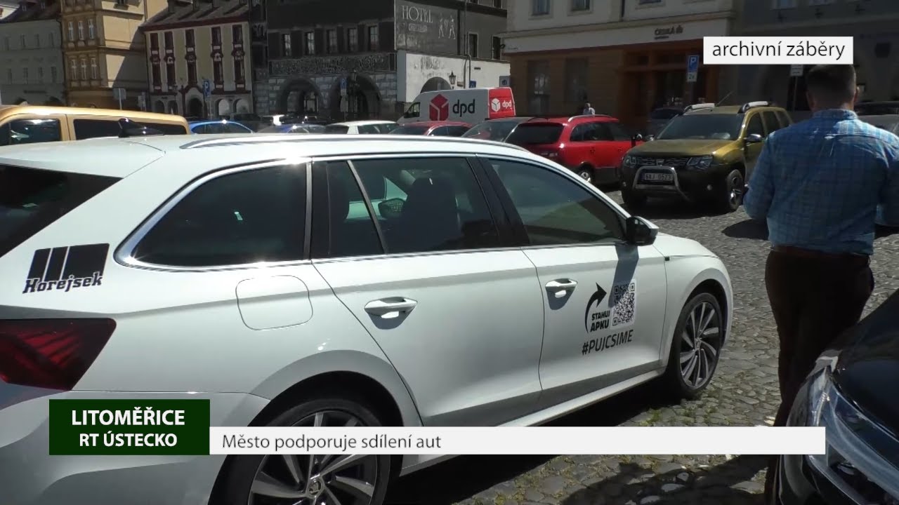 LITOMĚŘICE: Město podporuje sdílení aut