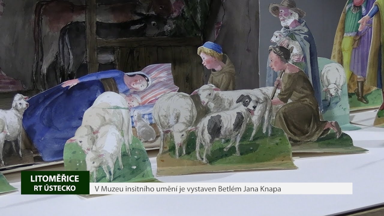 LITOMĚŘICE: V Muzeu insitního umění je vystaven Betlém Jana Knapa
