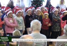 TEREZÍN: Senior centrum SeneCura navštívili školáci s koledami