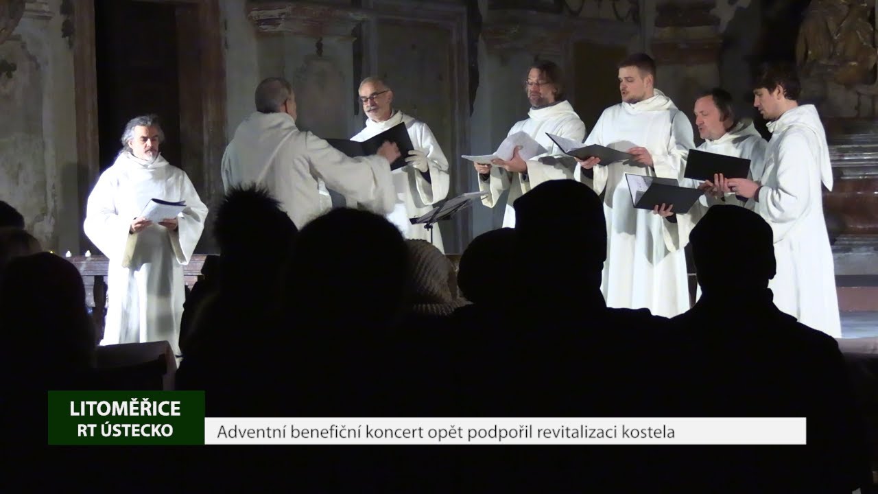 LITOMĚŘICE: Adventní benefiční koncert opět podpořil revitalizaci kostela