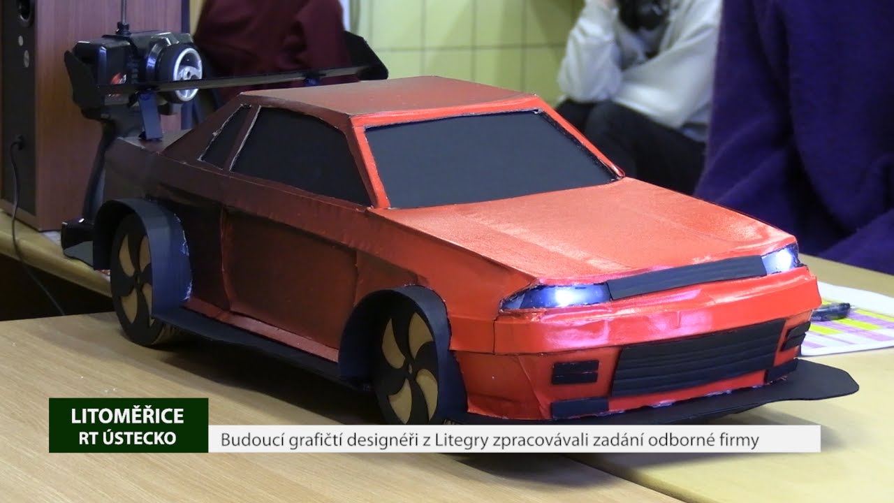 LITOMĚŘICE: Budoucí grafičtí designéři z Litegry zpracovávali zadání odborné firmy