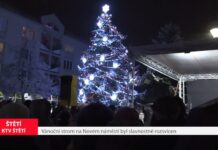 ŠTĚTÍ: Vánoční strom na Novém náměstí byl slavnostně rozsvícen
