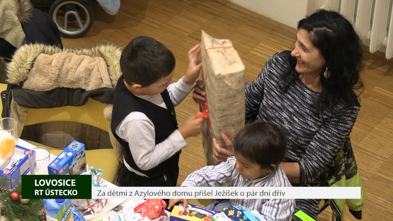 LOVOSICE: Za dětmi z Azylového domu přišel Ježíšek o pár dní dřív