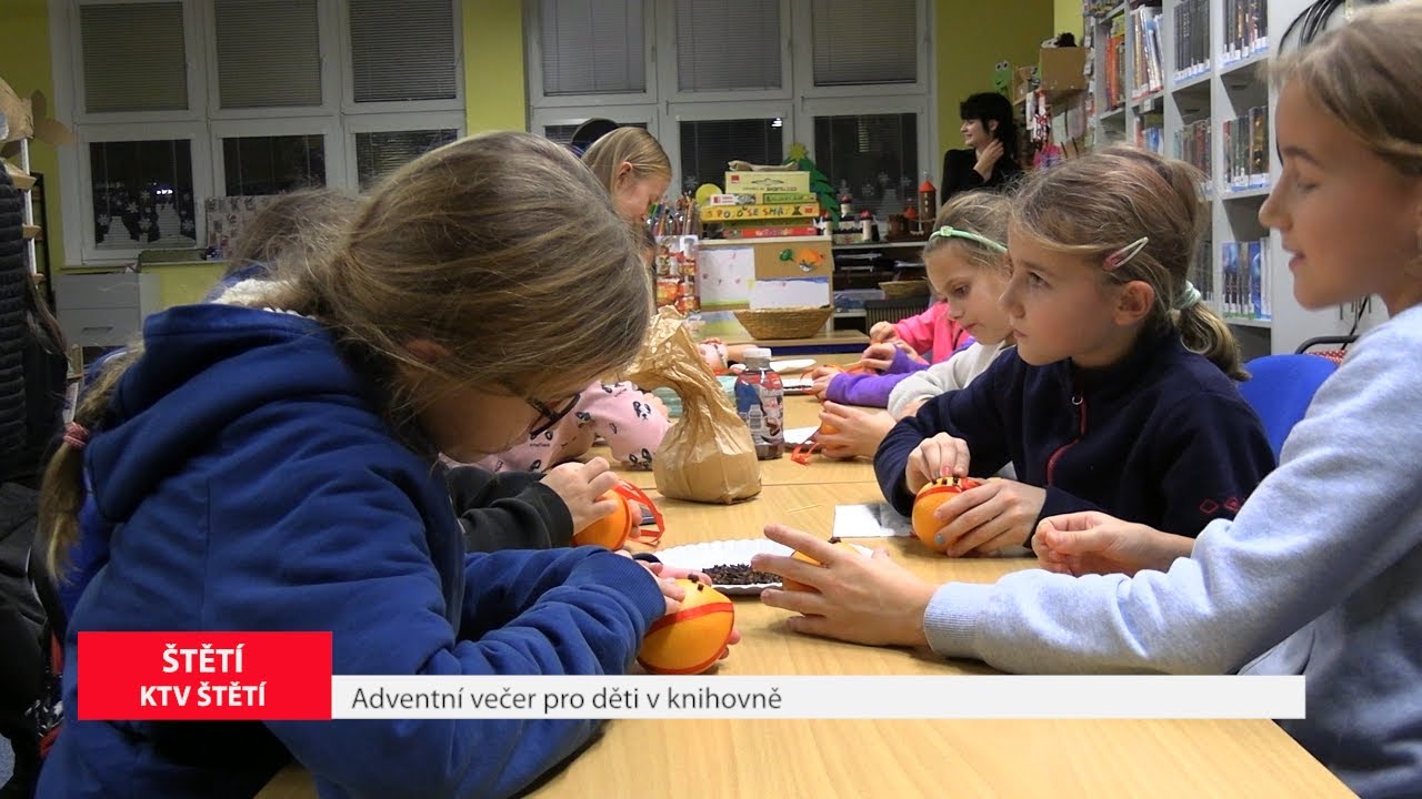 ŠTĚTÍ: Adventní večer pro děti v knihovně