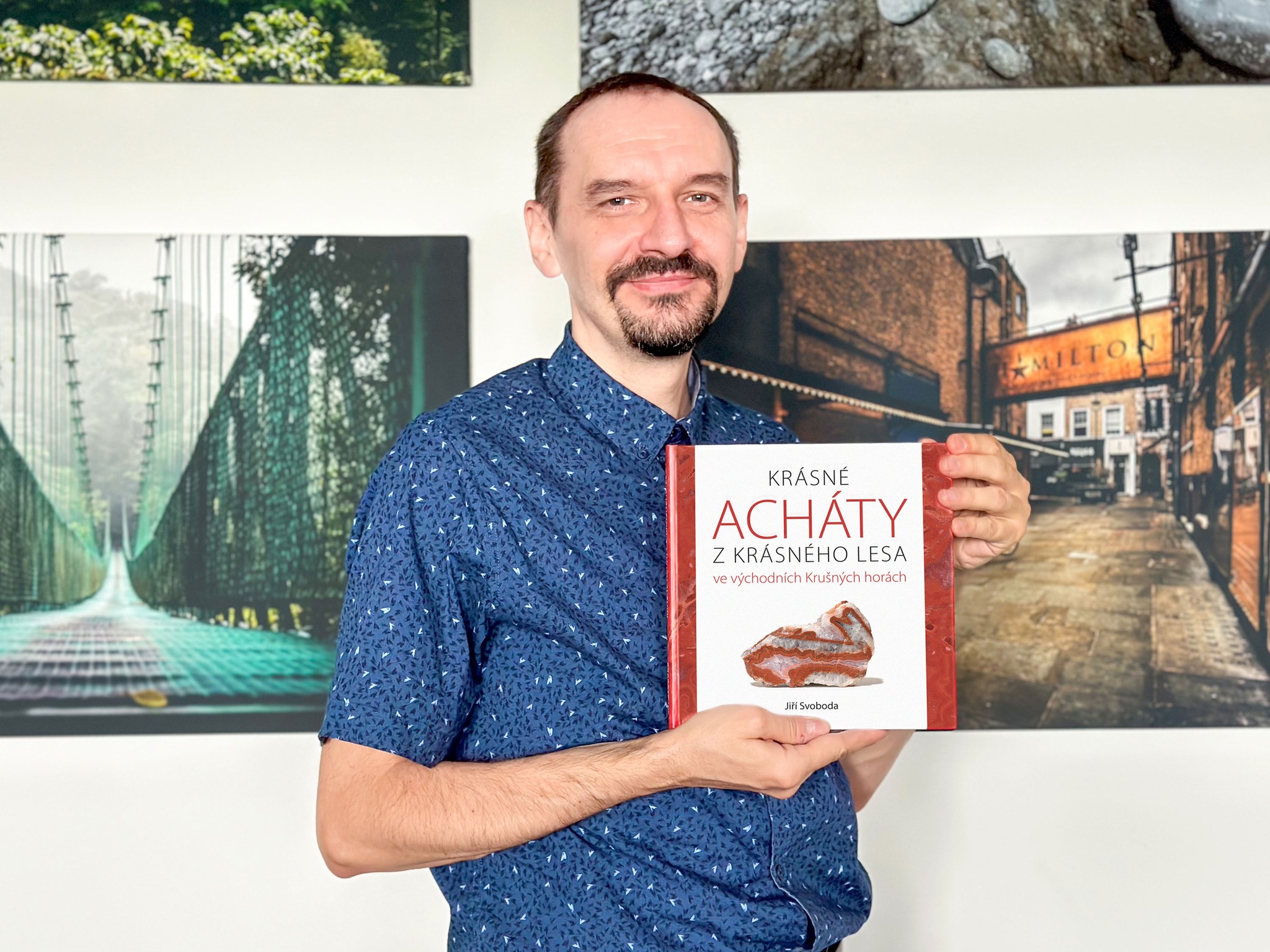 Jiří Svoboda v Lovosicích představí svou knihu Krásné acháty z Krásného Lesa