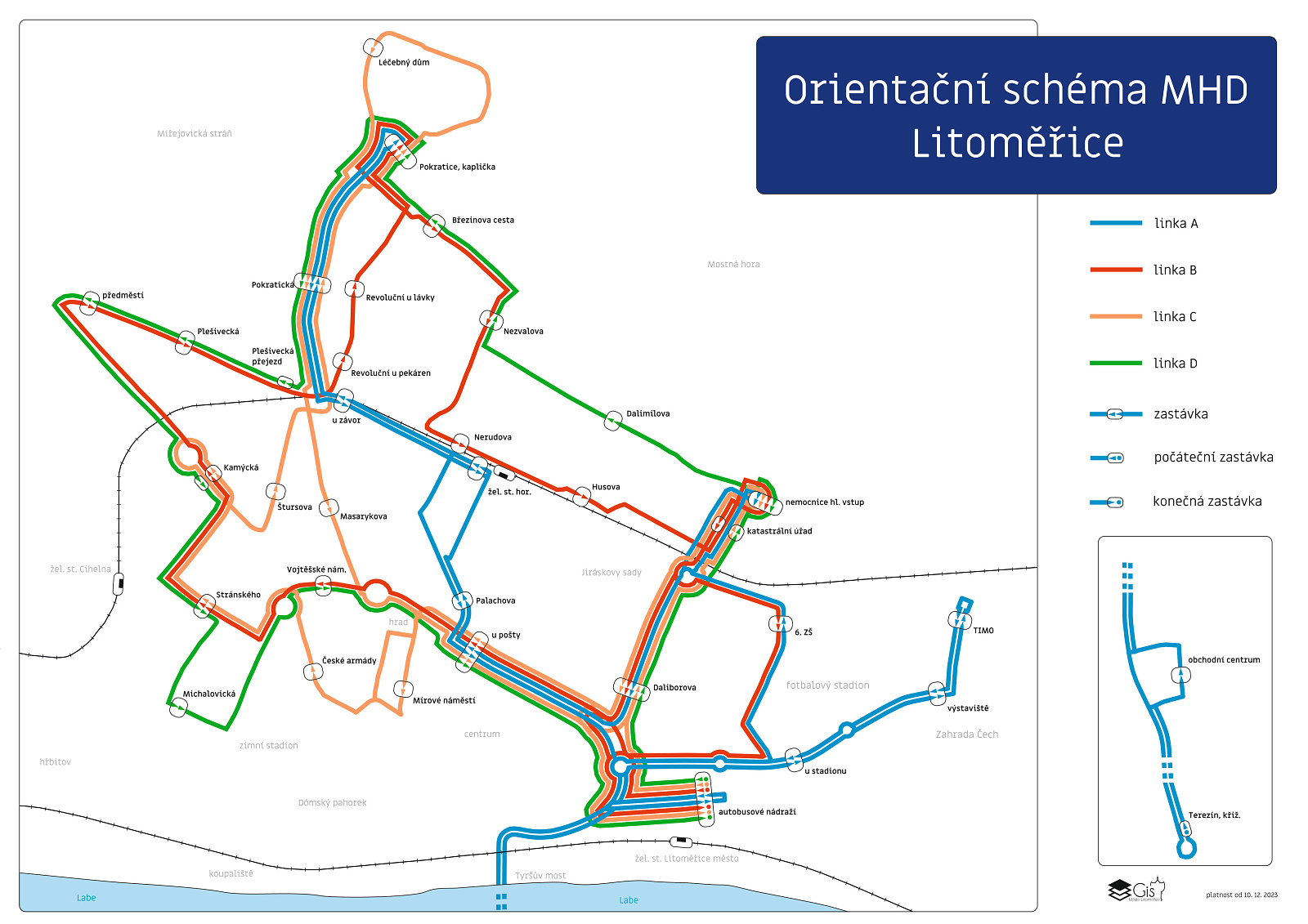 MHD v Litoměřicích loni přepravilo rekordních 750 tisíc cestujících